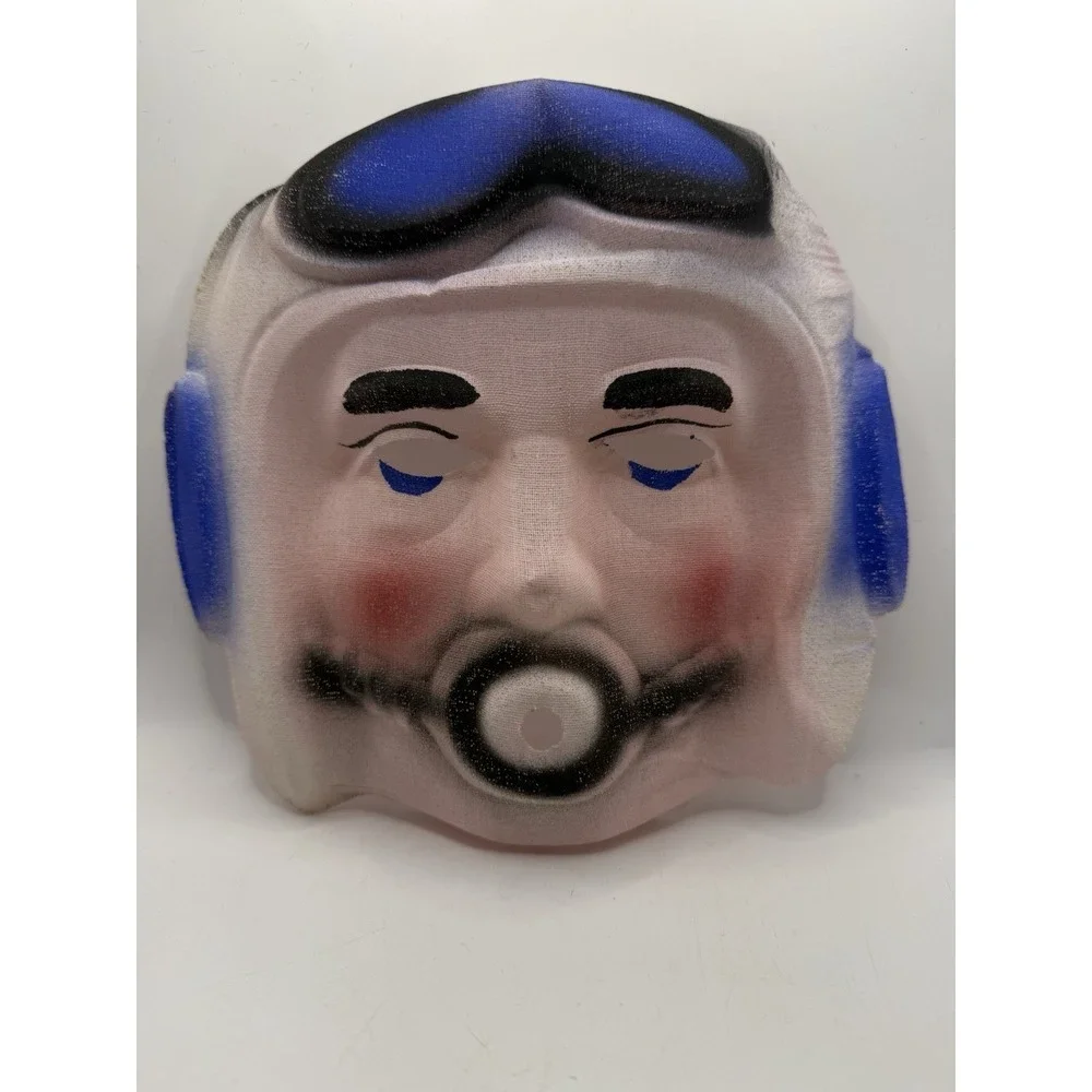 Vintage Child's Halloween Masks 1960's Pilot